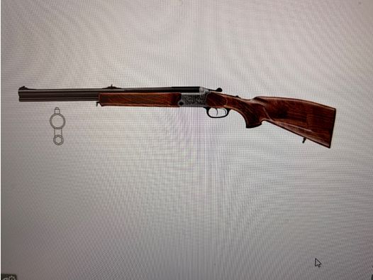 Blaser Bockbüchsflinte BBF 95 con pregiato Zeiss Diarange Victory 3-12x56 T