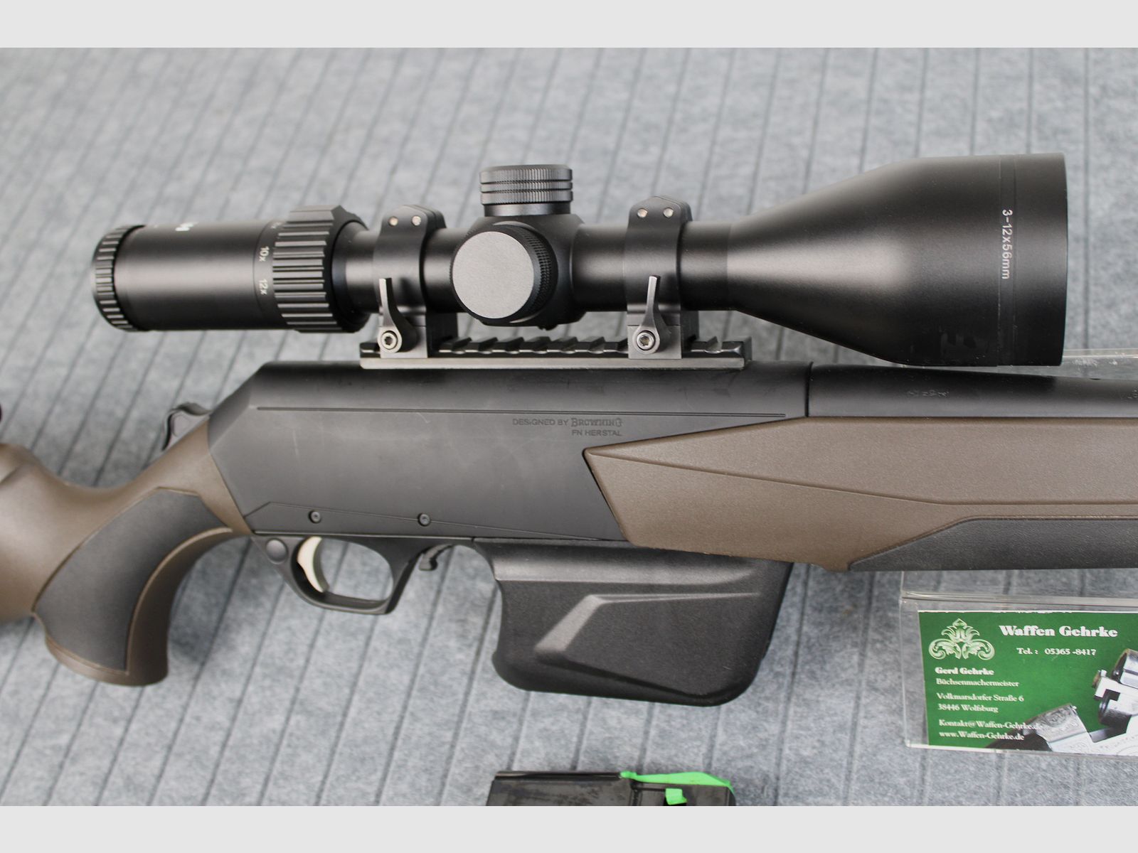 Browning Maral Links .30-06 SPR. Stalon Dämpfer 2X Magazin