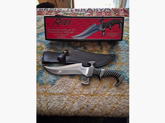 Hibben Knives Raven Custom Design Series Fantasy Fighter
