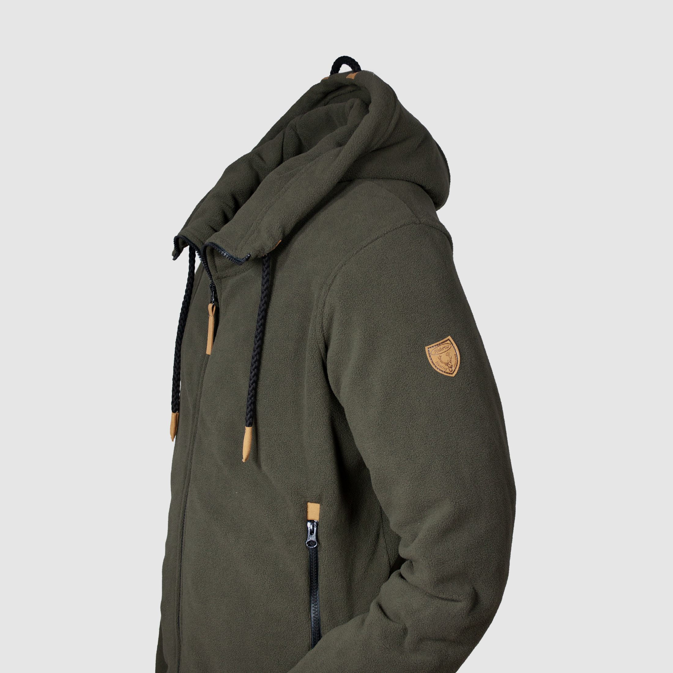 Hoody Fleece - mit kräftigem Kordelzug