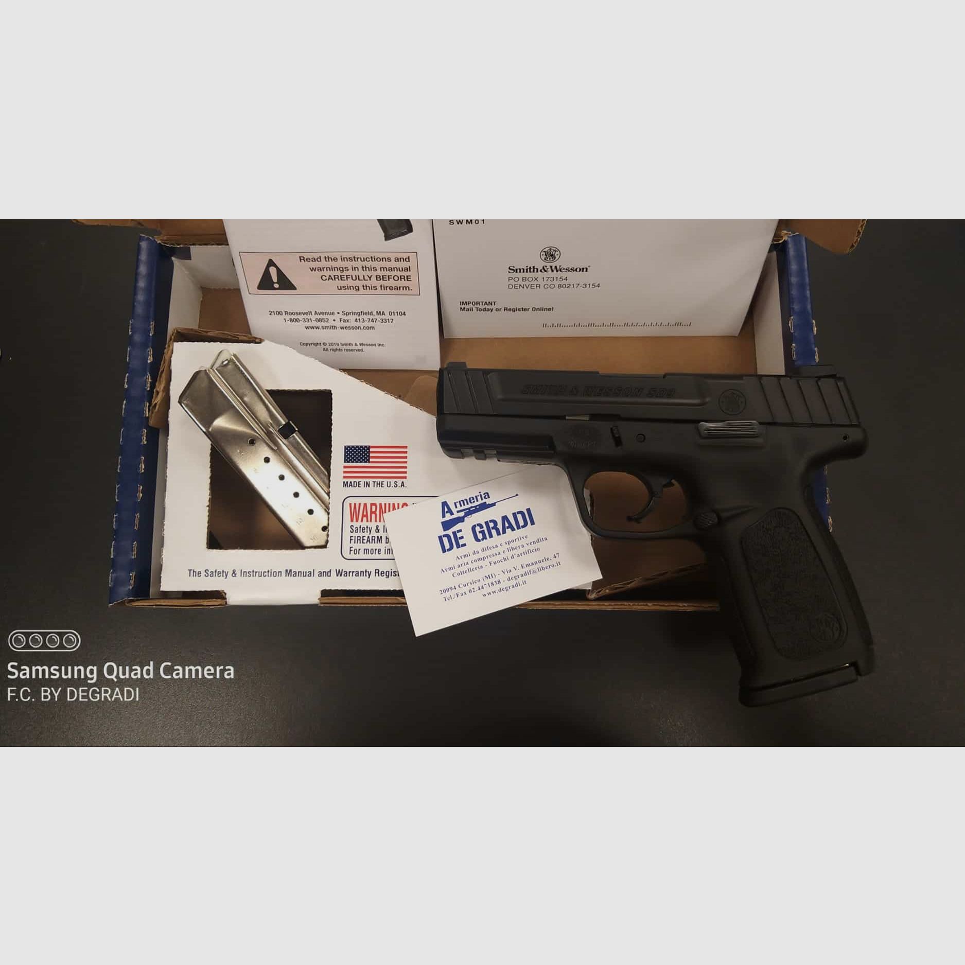 SMITH & WESSON MODÈLE SD9 CALIBRE 9X21, image 3 sur 4