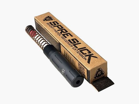 STRIKE INDUSTRIES AR SHORT PISTOL RECEIVER EXTENSION BUFFER TUBE BLACK