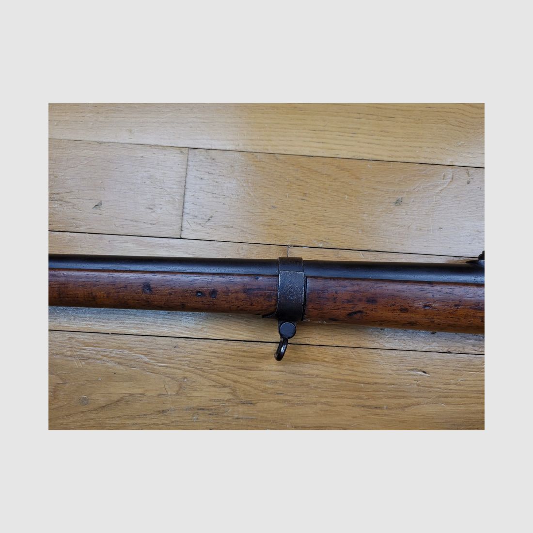 Bon fusil Gras modèle 1874 M80 « pur » – calibre 11mm Gras d&rsquo;origine – Manufacture de Châtellerault en 1881 – un des derniers – « Made in France » et petit Rochelais – non mono matricule – TBE +, image 8 sur 29