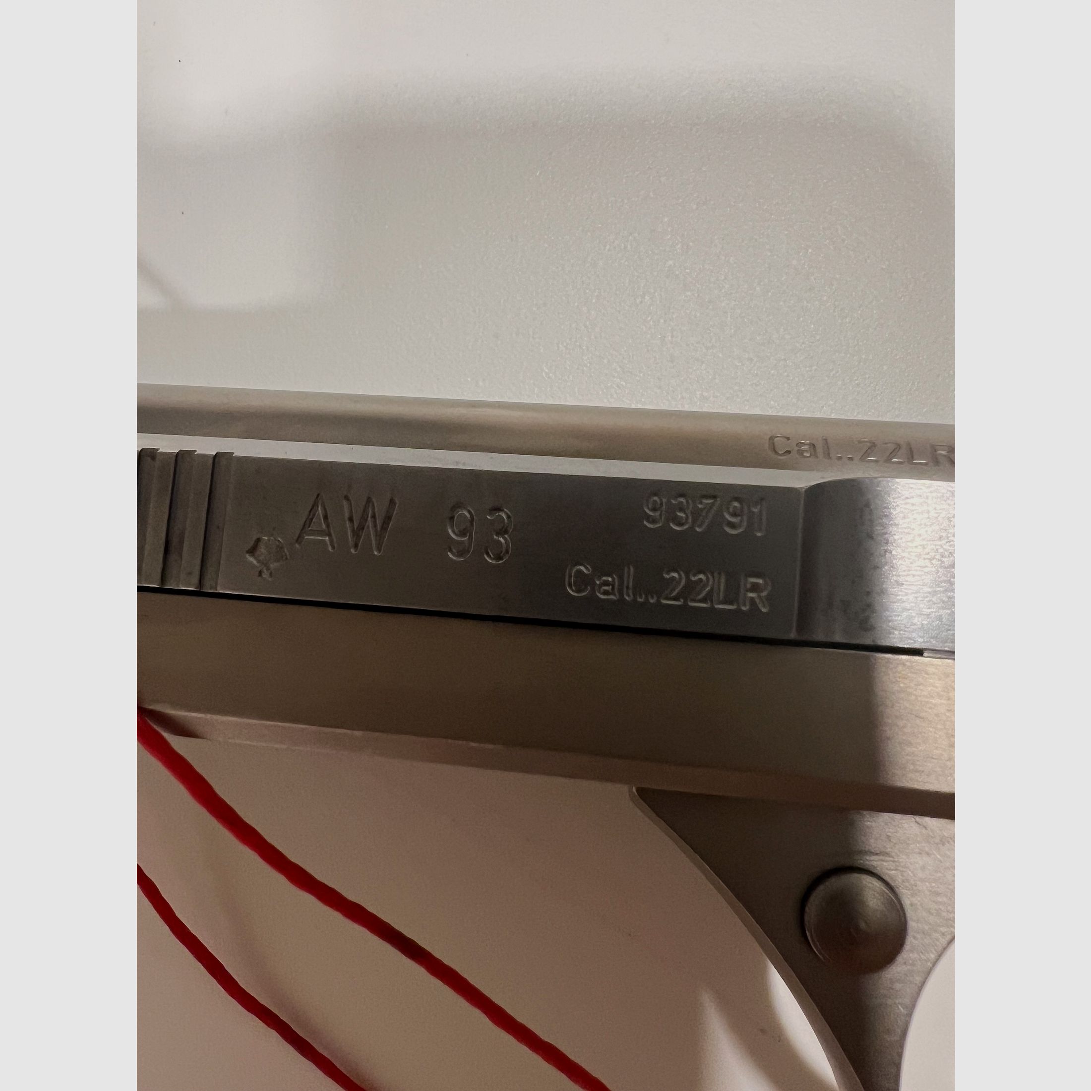 Feinwerkbau AW93 sport pistol caliber .22 l.r for sale