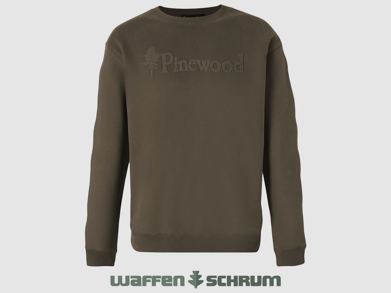 Maglione Pinewood Värnamo Logo Verde Scuro