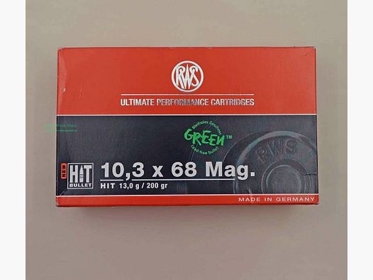 RWS (WZd.Fa.Rottweil) rifle cartridges