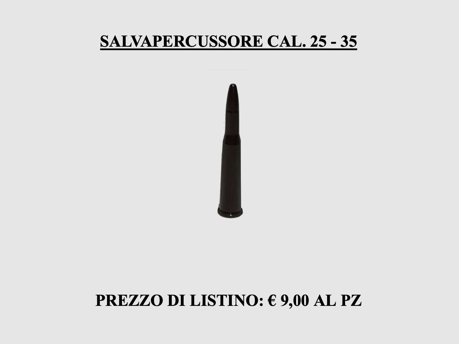 A – ZOOM – Amorces Cal. 25 – 35, image 1 sur 2