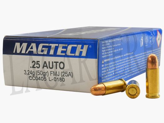 MAGTECH 25A (Patrone mit Geschoss)