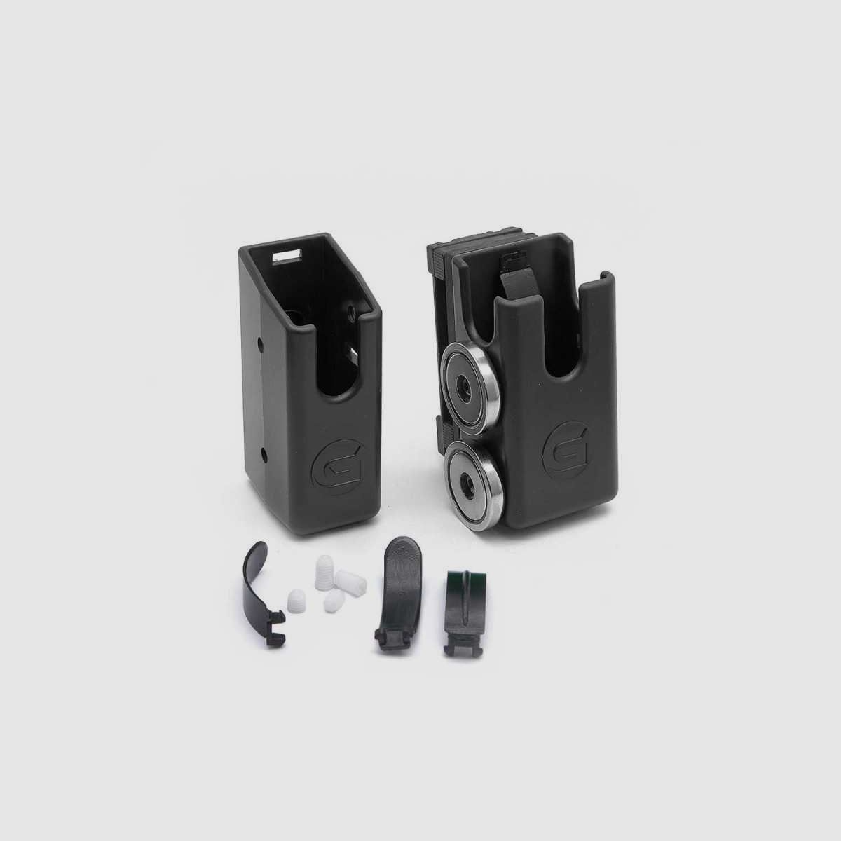 Ghost 360 Magazinhalter mit Doppelmagnet, Farbe: Rot, Bild 1 von 3