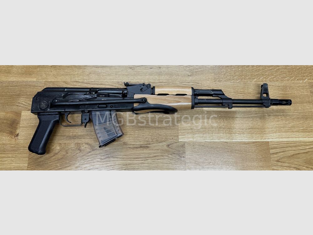 Cugir Modell 64 - halbautom. Büchse 7,62x39 - 42,5 cm Lauf Unterklappschaft Modell 64 - Lauf hartverchromt - zivile Version AKMS / System AKM / AK47 AK-47
