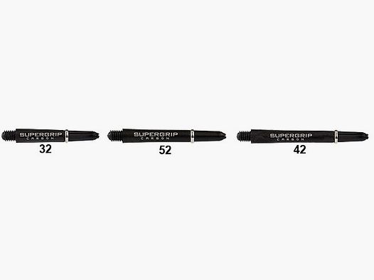 Harrows Darts Technology Supergrip Carb silver midi=42mm Dart y accesorios