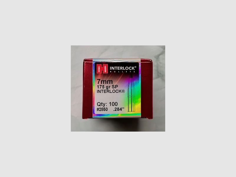 Hornady Geschosse Interlock 7mm 175gr SP (100 St.)