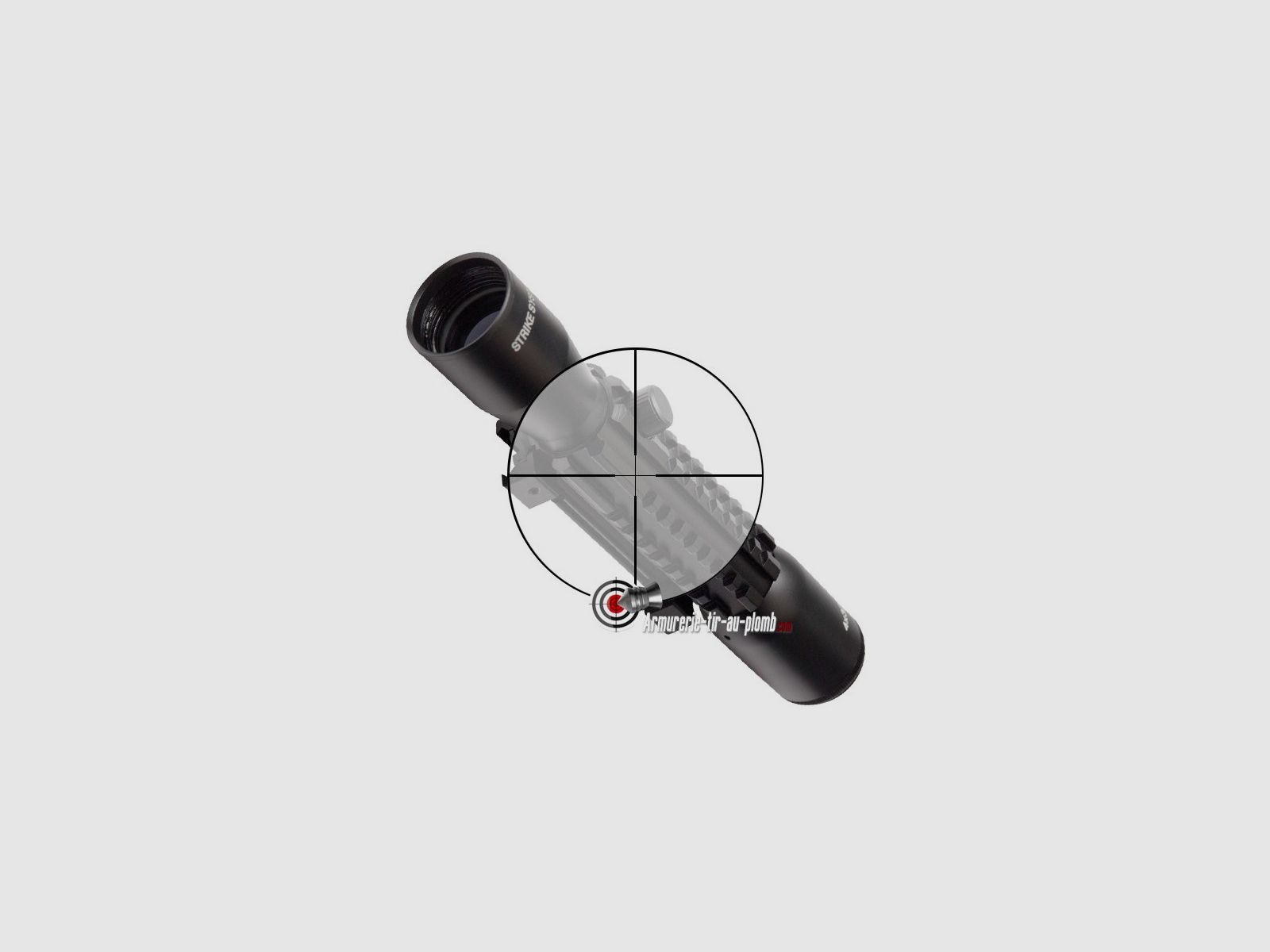 ASG "Strike System" 4x32 TriTac Richtkijker - 22 mm, afbeelding 2 van 2
