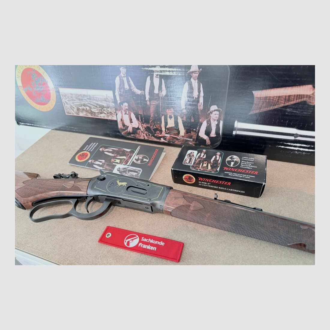 Winchester 1894 Centennial High Grade inkl. Karton, Booklet und Munition