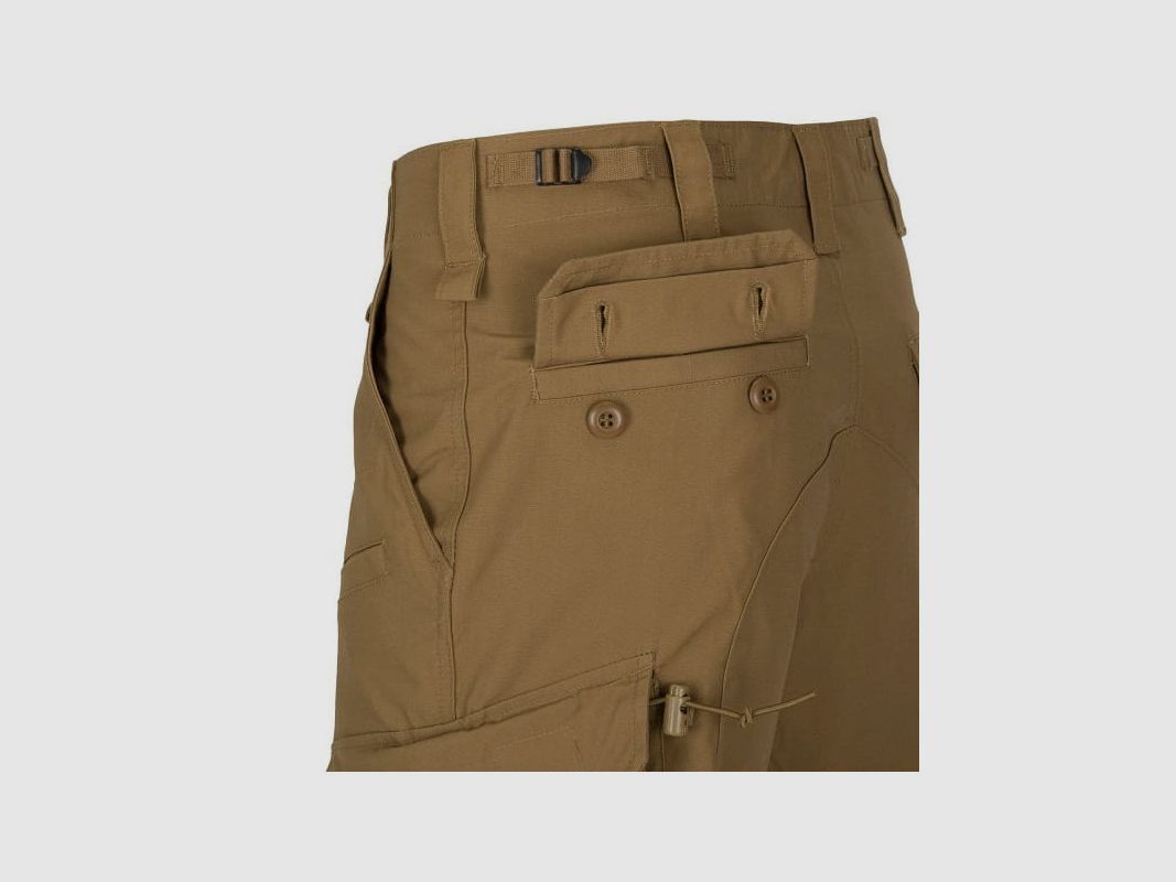 Pantalón CPU HELIKON de Polycotton Ripstop, color Coyote, imagen 11 de 12
