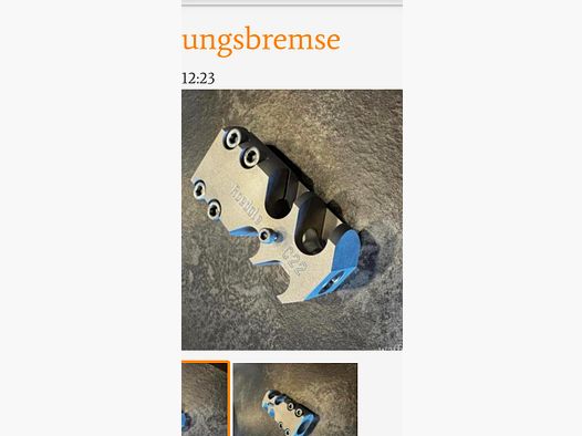 Roedale C22 Mündungsbremse bis 6,5 creedm.