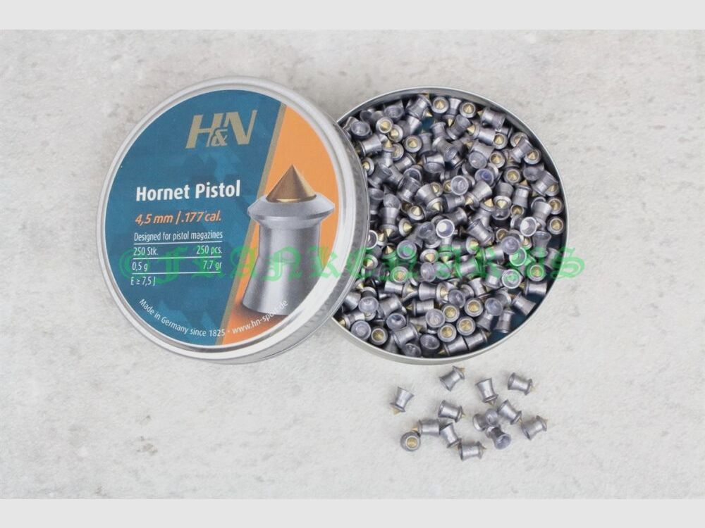 H&N Hornet Pistol 4.50mm 250 pieces bulk prices