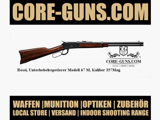 Rossi Unterhebelrepetierer Puma Classic 357Magnum	 sofort verfügbar UVP: 1049€