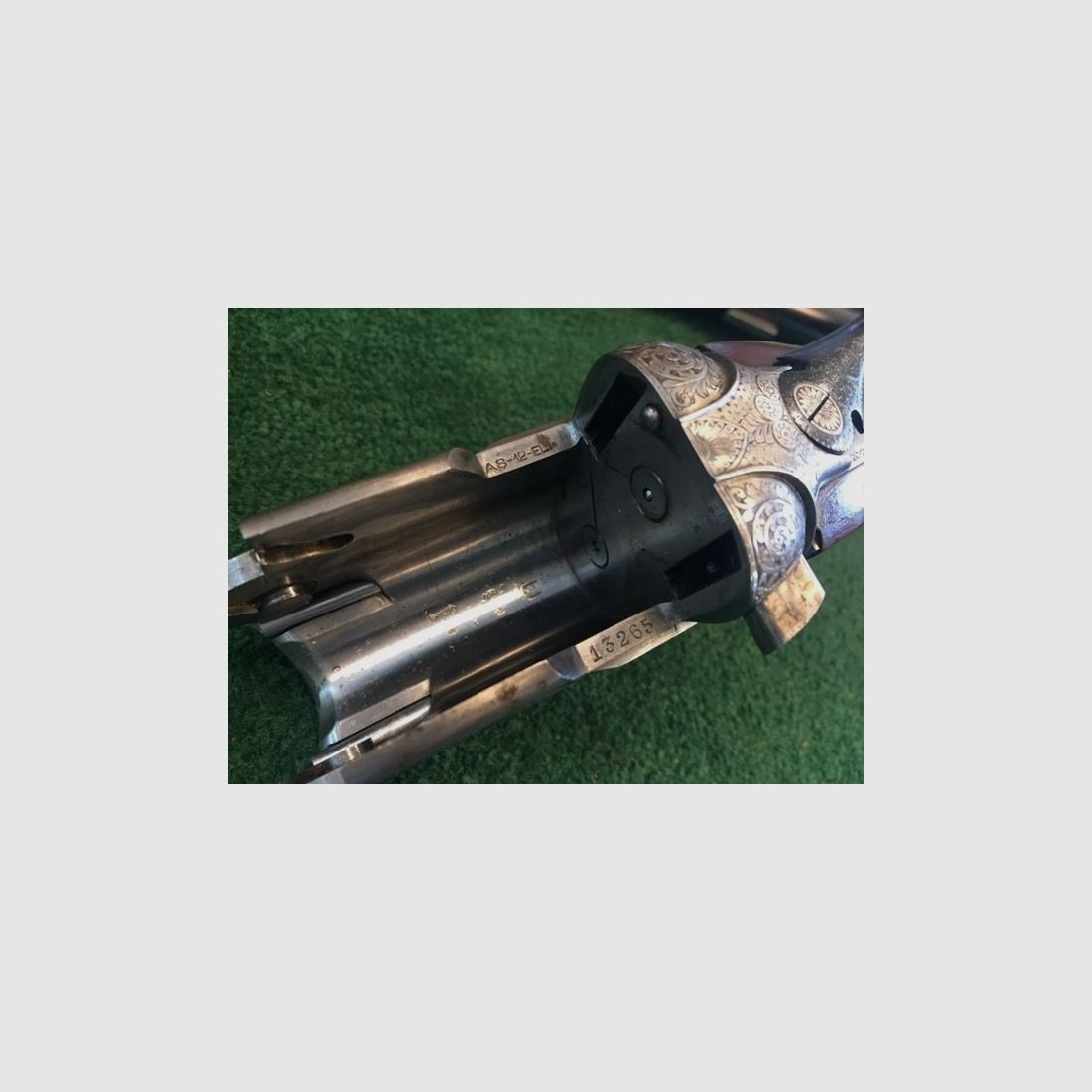 Bockdoppelflinte BERETTA AS-12 EL Kal. 12, 1954, Läufe 67 cm., Bild 4 von 4