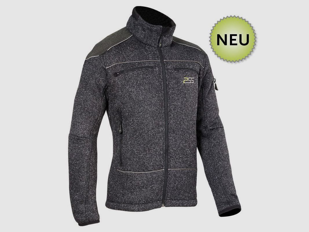 PSS H-Faserstrickjacke Arctic Extreme | grau, Bild 2 von 16