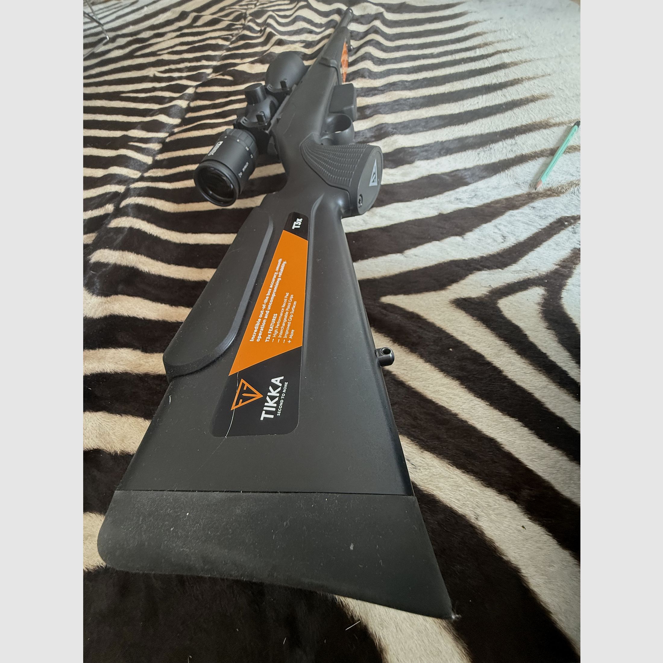 TIKKA T3x VARMINT .308 Win. LINKSSYSTEM STEINER RANGER 3-12 x 56