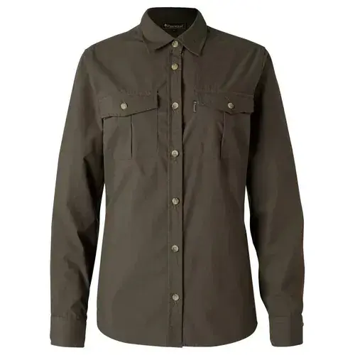 Camisa Pinewood Safari Mujer Oliva, imagen 2 de 6