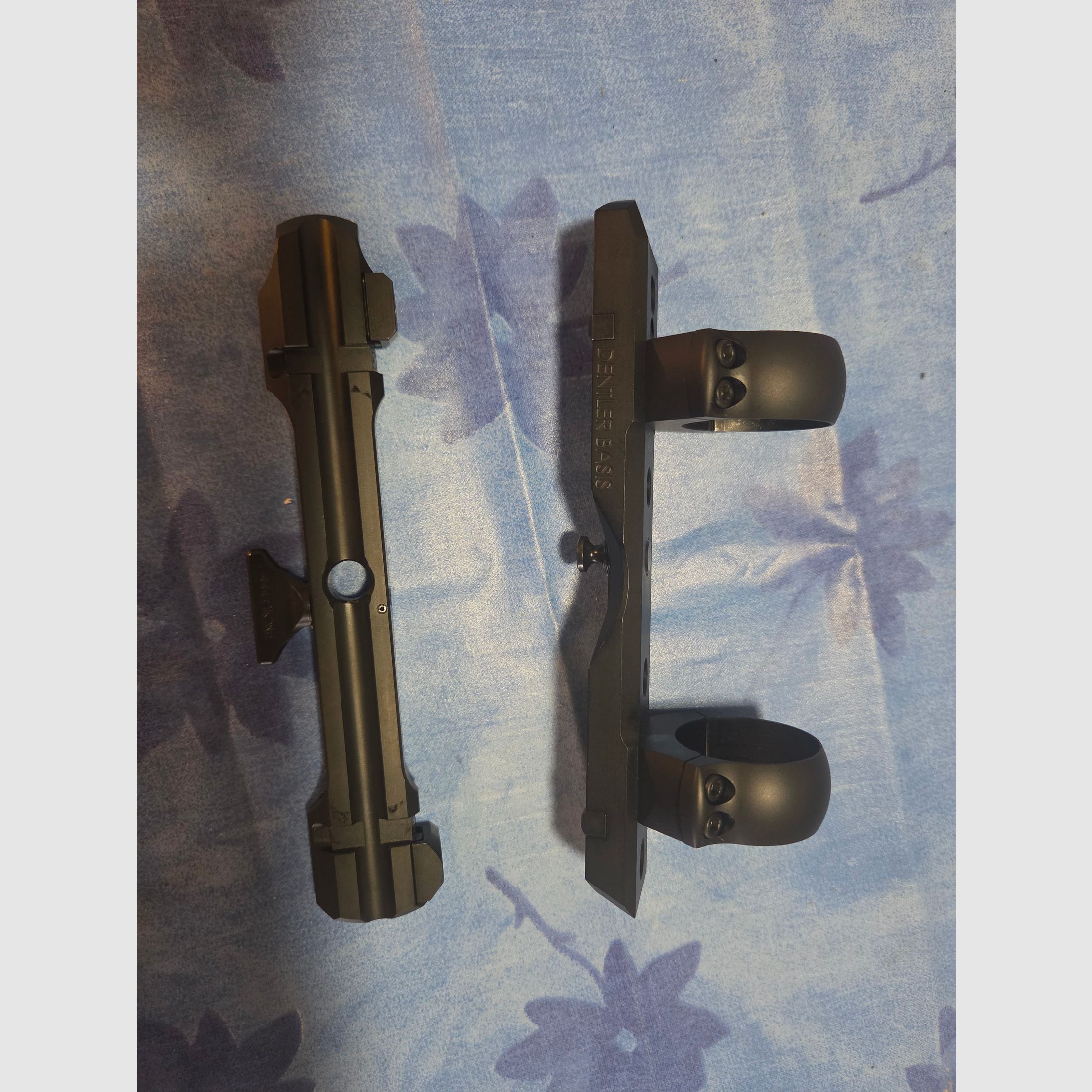 Dentler BASIS base rail for CZ 600 / Steel Action incl. Dentler mount with 30 mm rings
