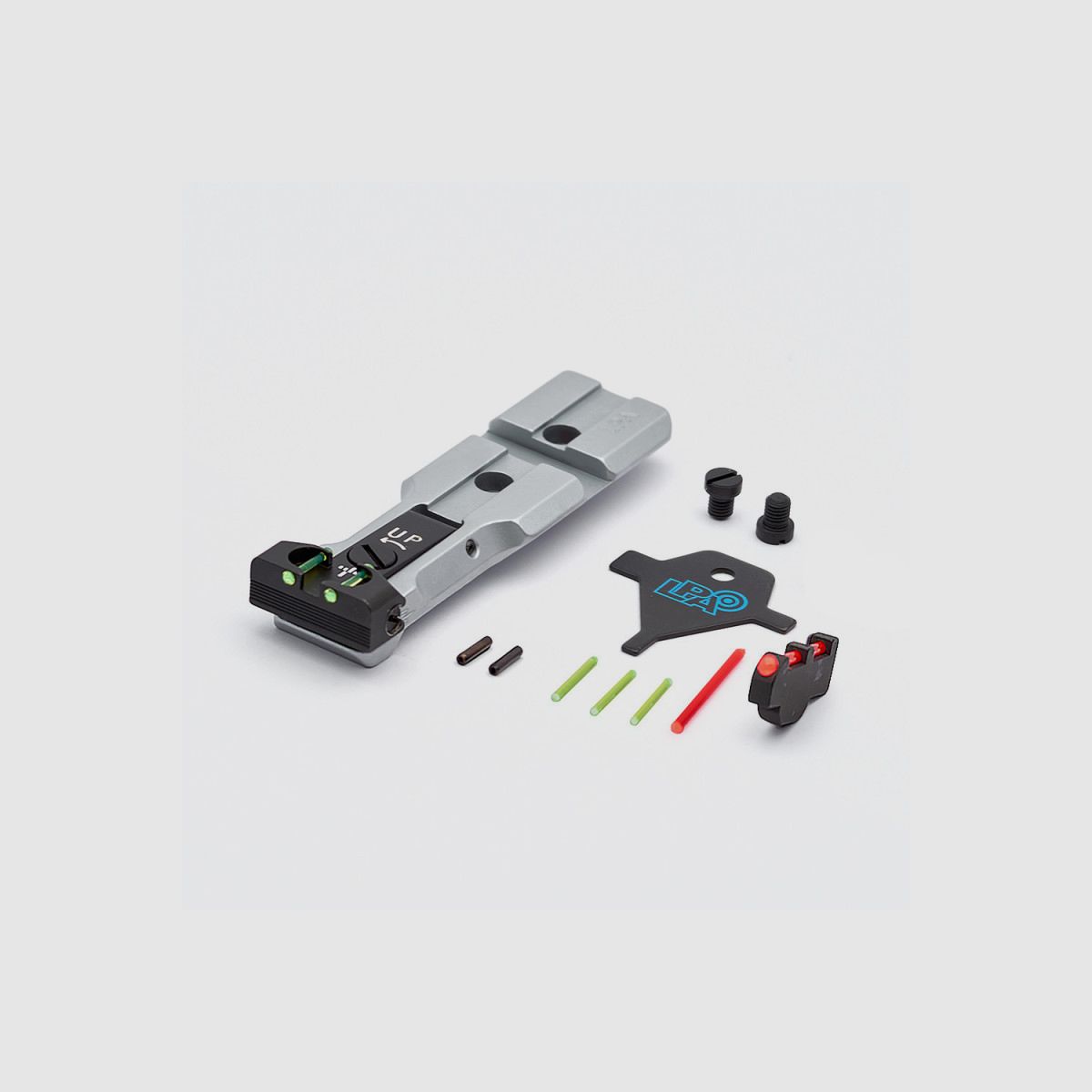 LPA WXT03F1 Sight Set for Smith&Wesson Revolver with Fiber Optic, image 1 sur 3