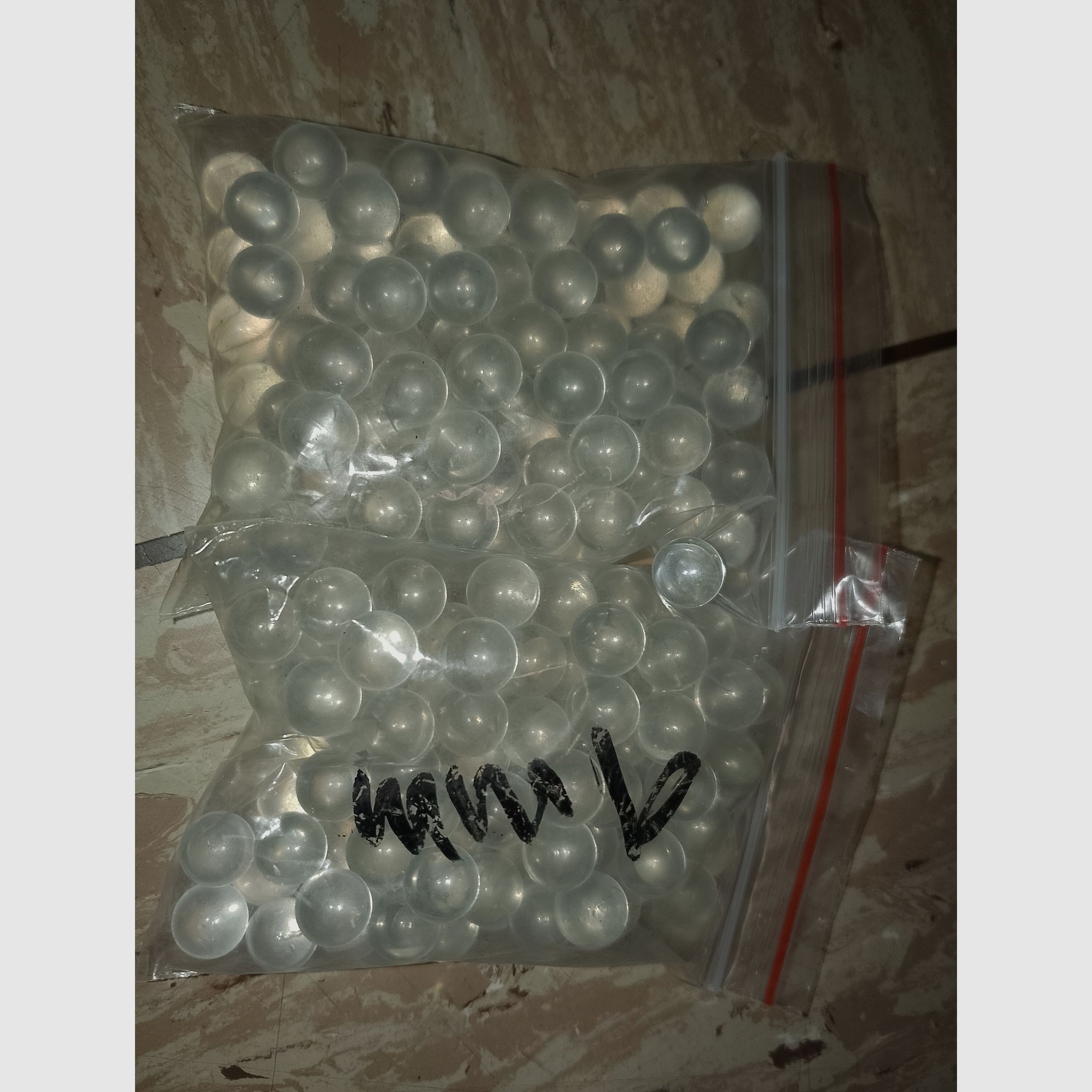 Schleuder 9mm .356  Glaskugeln Kugeln Glas Labor Qualität Luftgewehr Pressluft pcp HP max