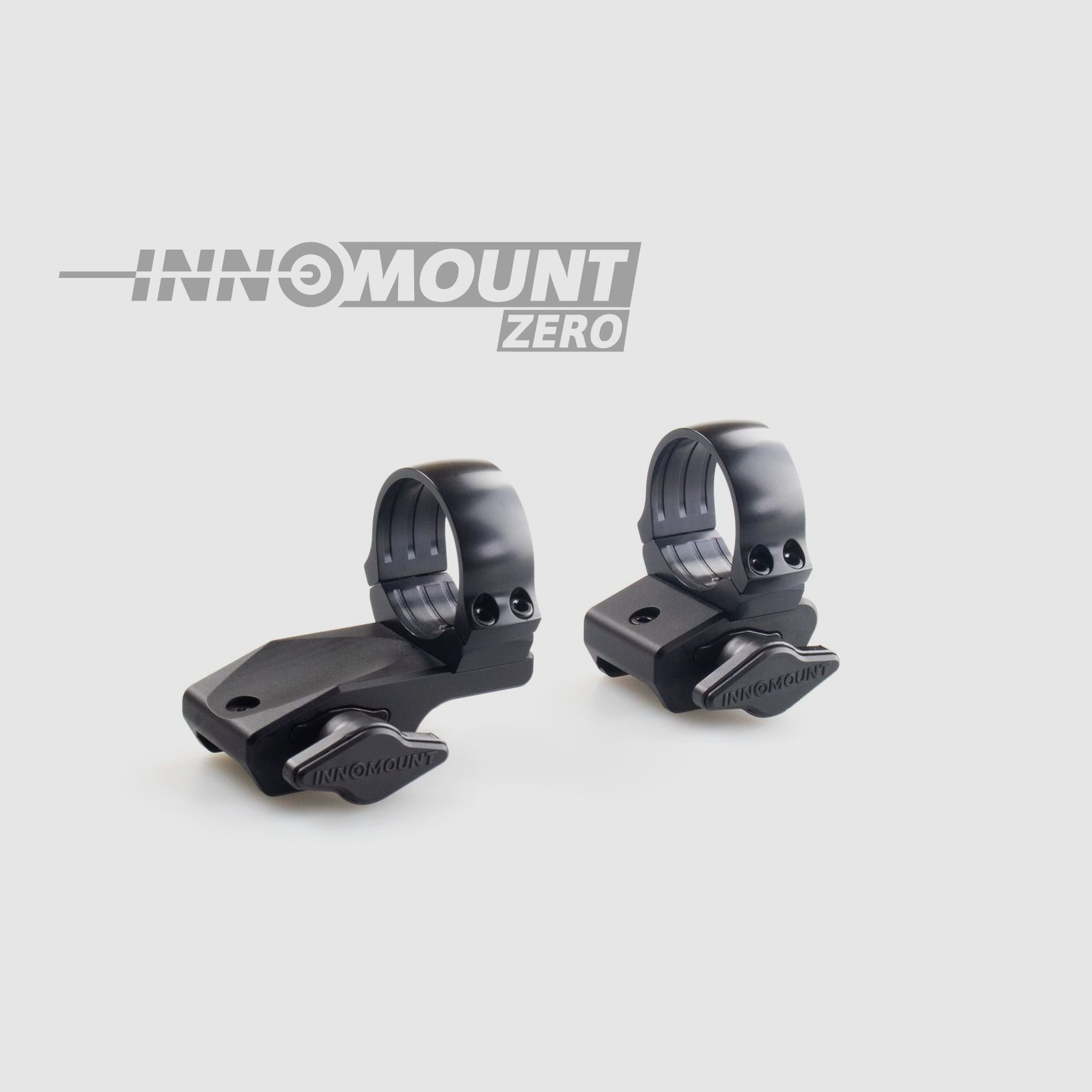 Innomount Quick Release Mount ZERO for Weaver/Picatinny two-part – Scopes with angled ring mount