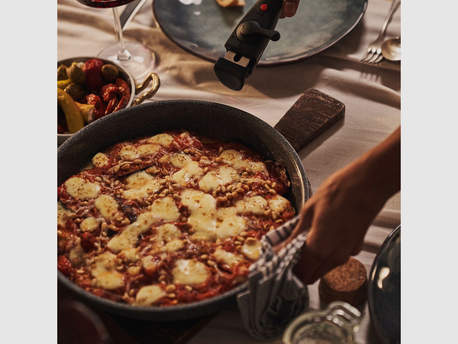 Padella Torre senza Manico, 28 cm, immagine 6 di 9