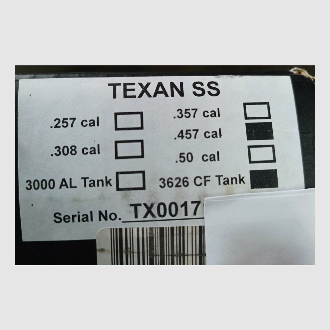AIRFORCE Texan SS .45 Airrifle