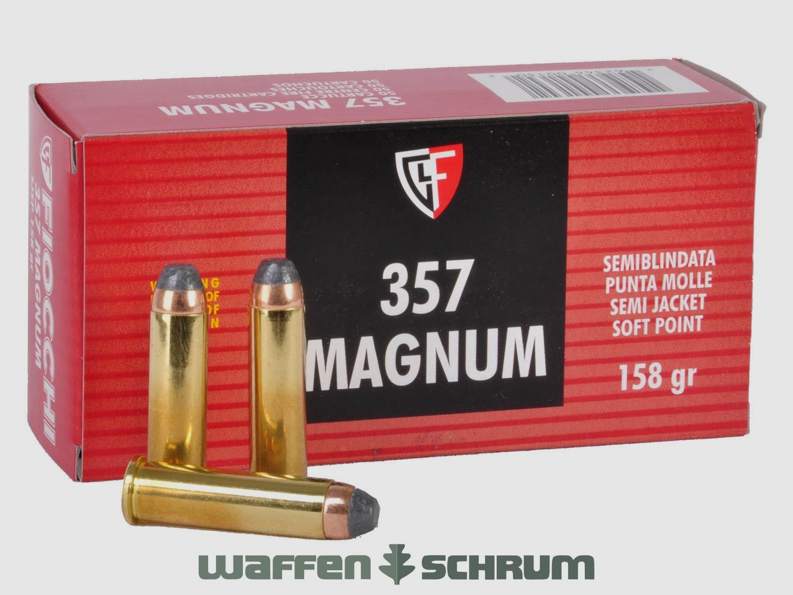 Fiocchi TM SJSP 10,24g - 158gr .357Mag
