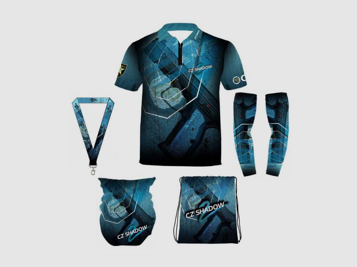 DED Sportswear Set CZ Shadow 2 Thema, Größe: 9XL, Benutzerdefinierter Name: Mit Benutzerdefiniertem Namen, Bild 1 von 3
