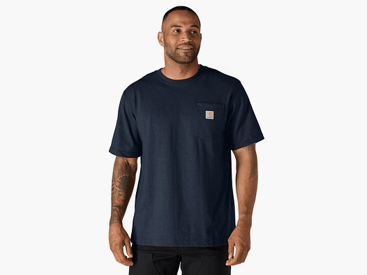 Carhartt Dearborn Relaxed Pocket T-Shirt Men Navy S