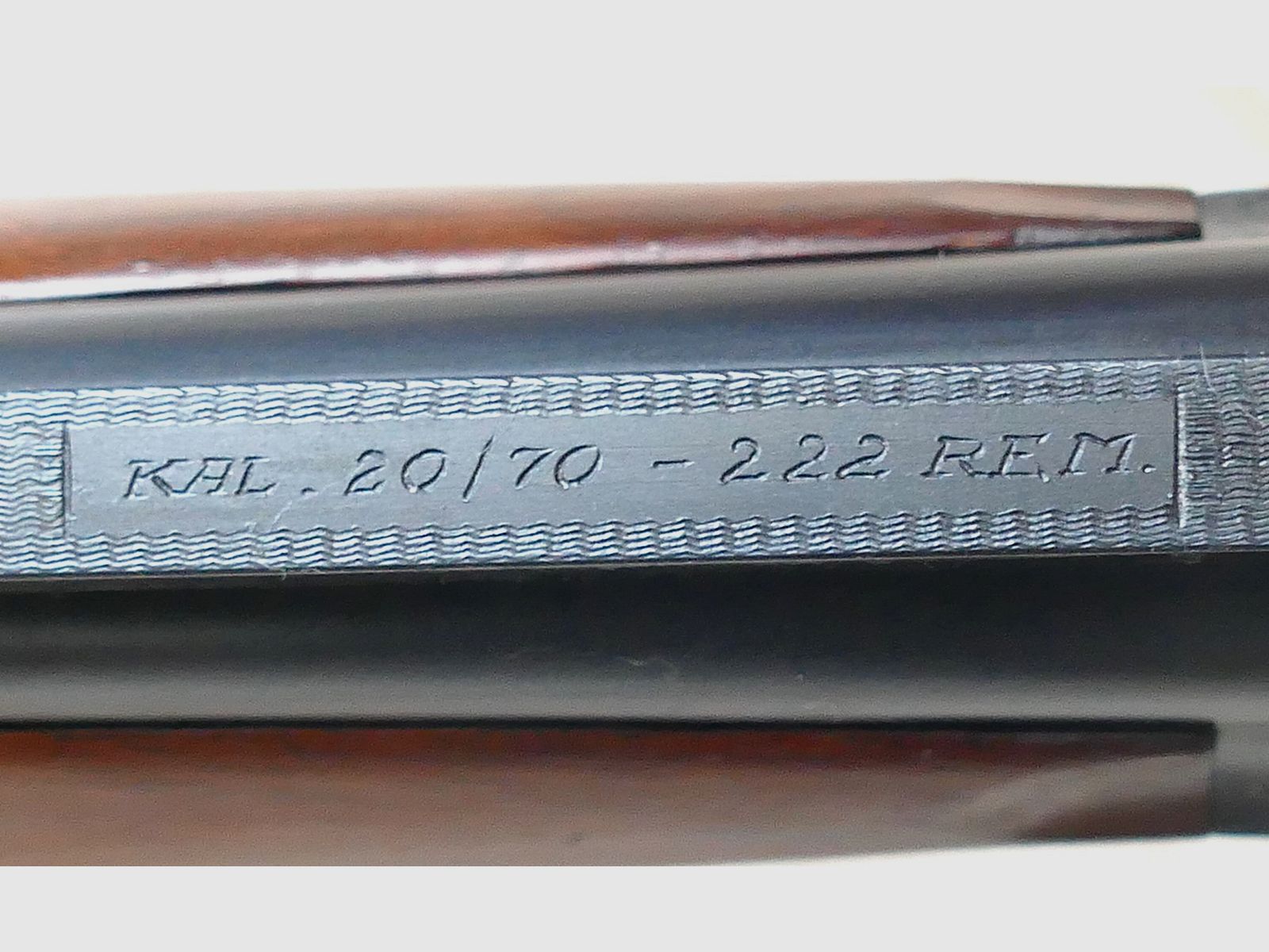 Pockbüchsflinte Kal.: 20/70 - 222 Rem.