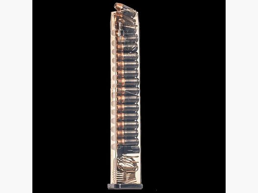 ETS Glock 21 cal .45 30rds Magazine - Clear