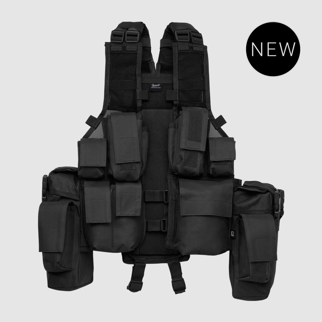 Brandit Tactical Vest Black – Taktische Weste