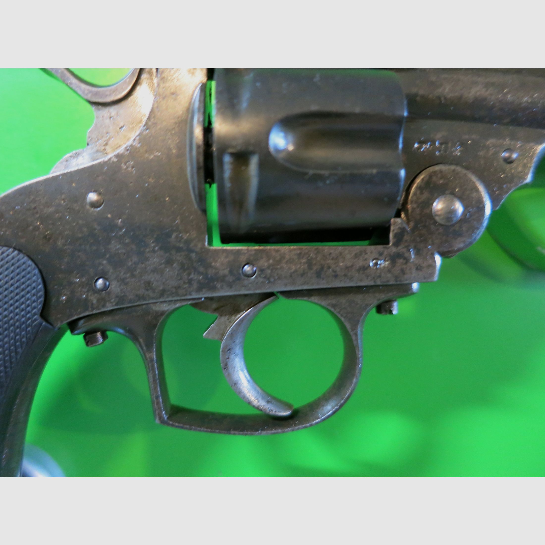 Belgian break-action revolver like Garate Anitua & Co., copy of Smith & Wesson Frontier, .320 Short #87