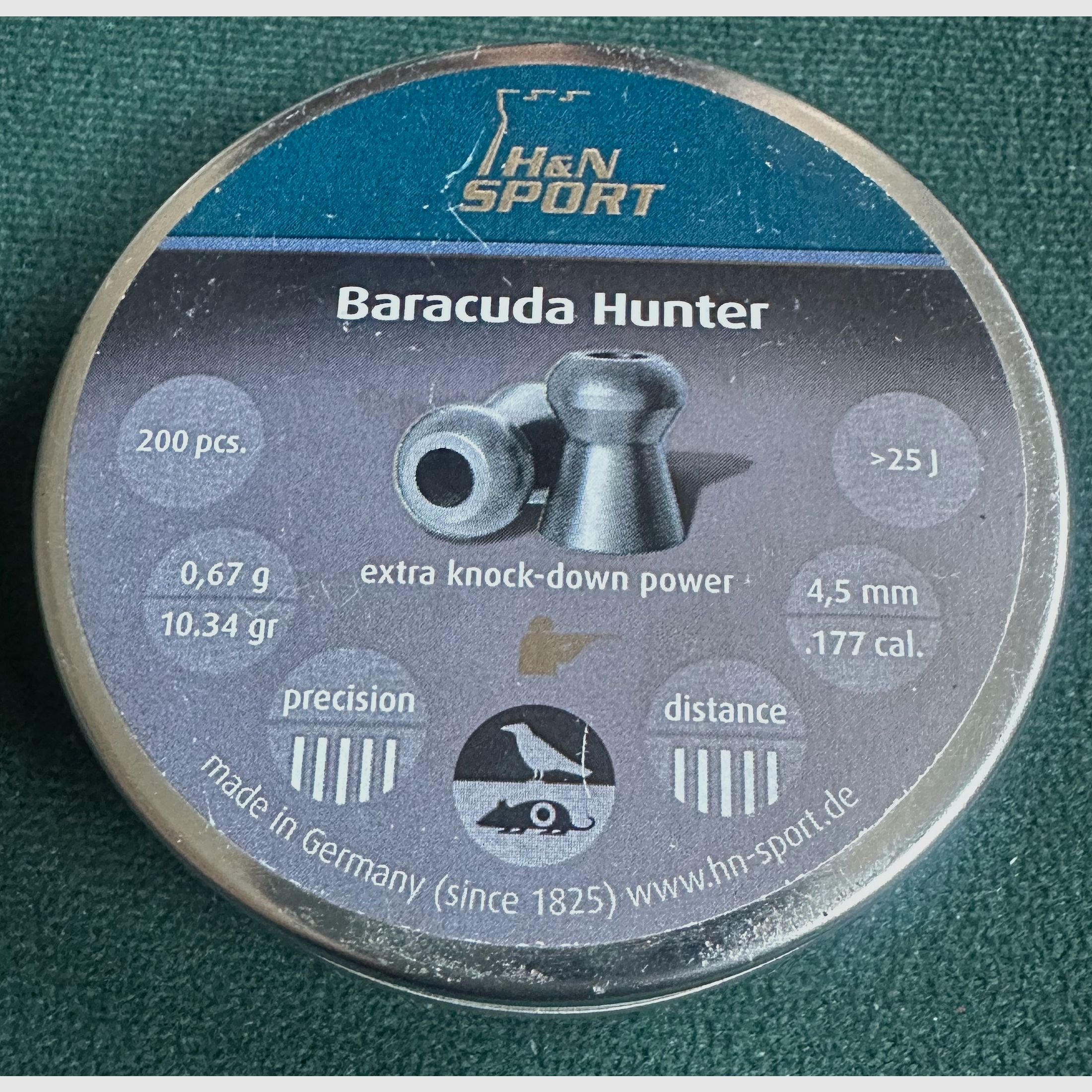 H&N Sport Baracuda Hunter 4,5mm .177 cal. 