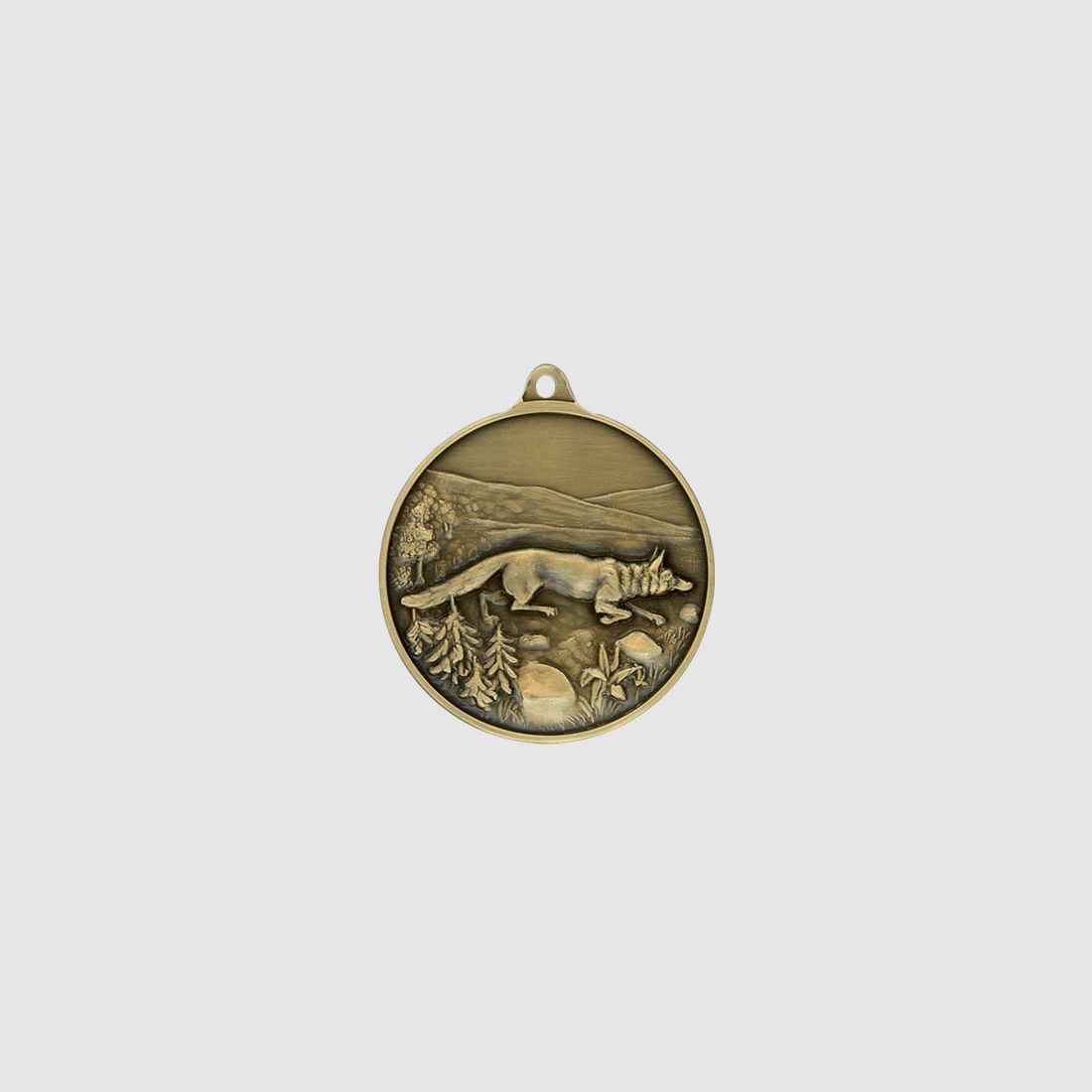 Steinhauer&Lück Jagdmedaille Fuchs 40mm Bronze