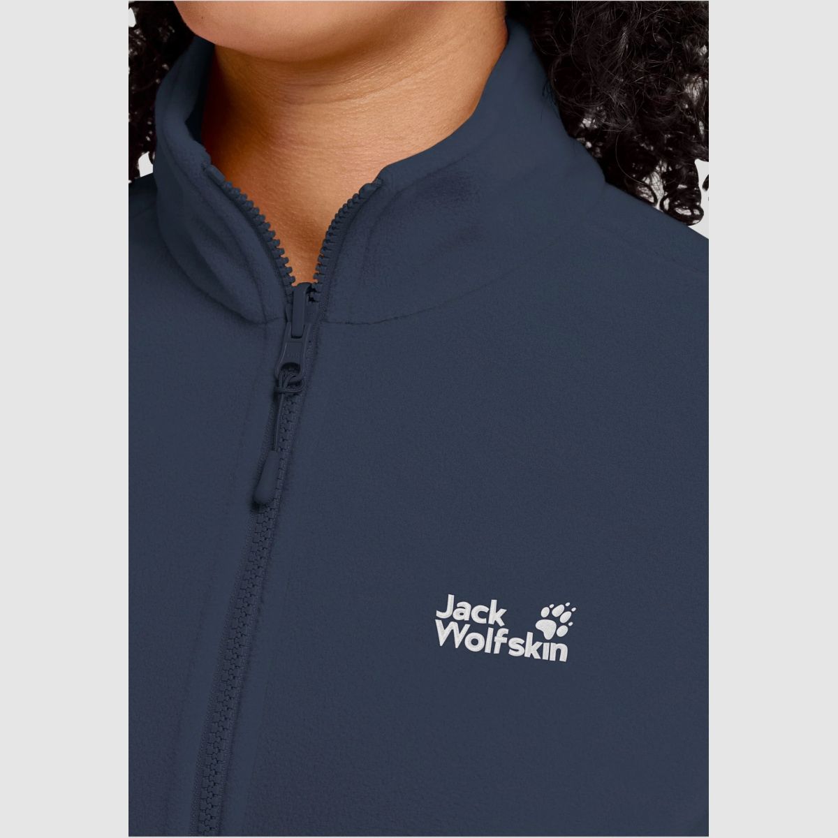 JACK WOLFSKIN leichte Fleece-Jacke Midnight Sky