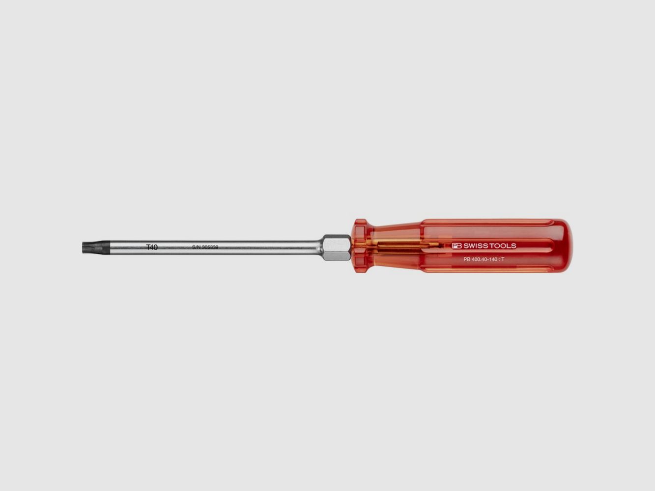 Torx-Schraubenzieher P400/40 Klingenlänge 140mm