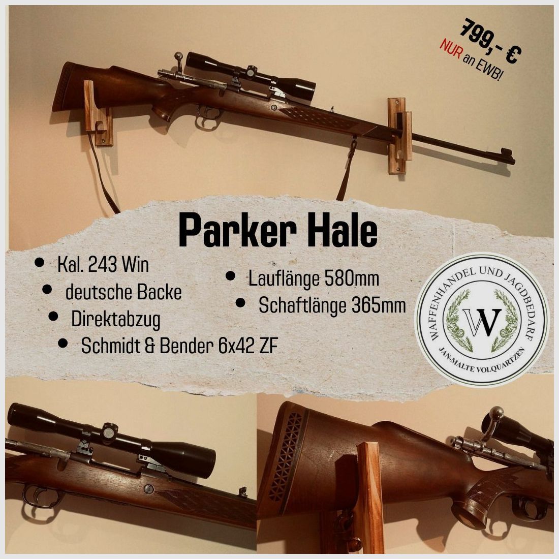 Parker Hale 98 in .243 Win.