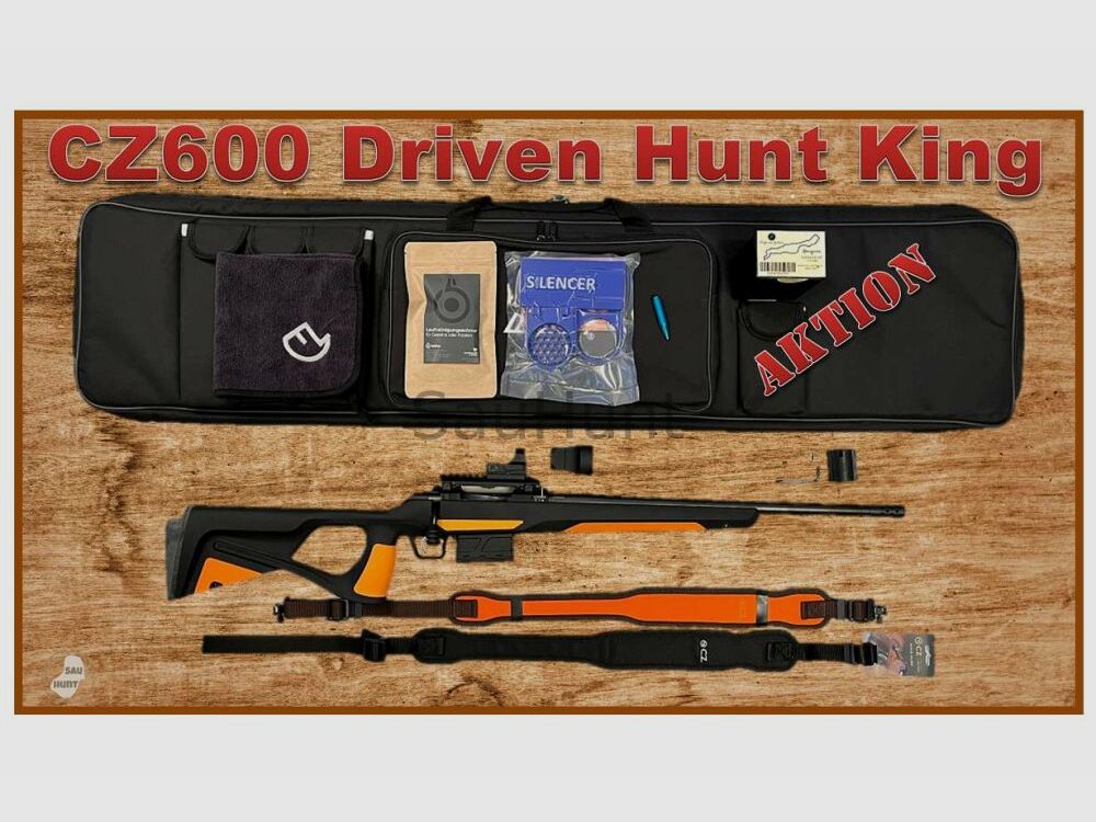 CZ 600 ERGO Driven Hunt King - SOFORT VERFÜGBAR Cooles Design - Top Leistung