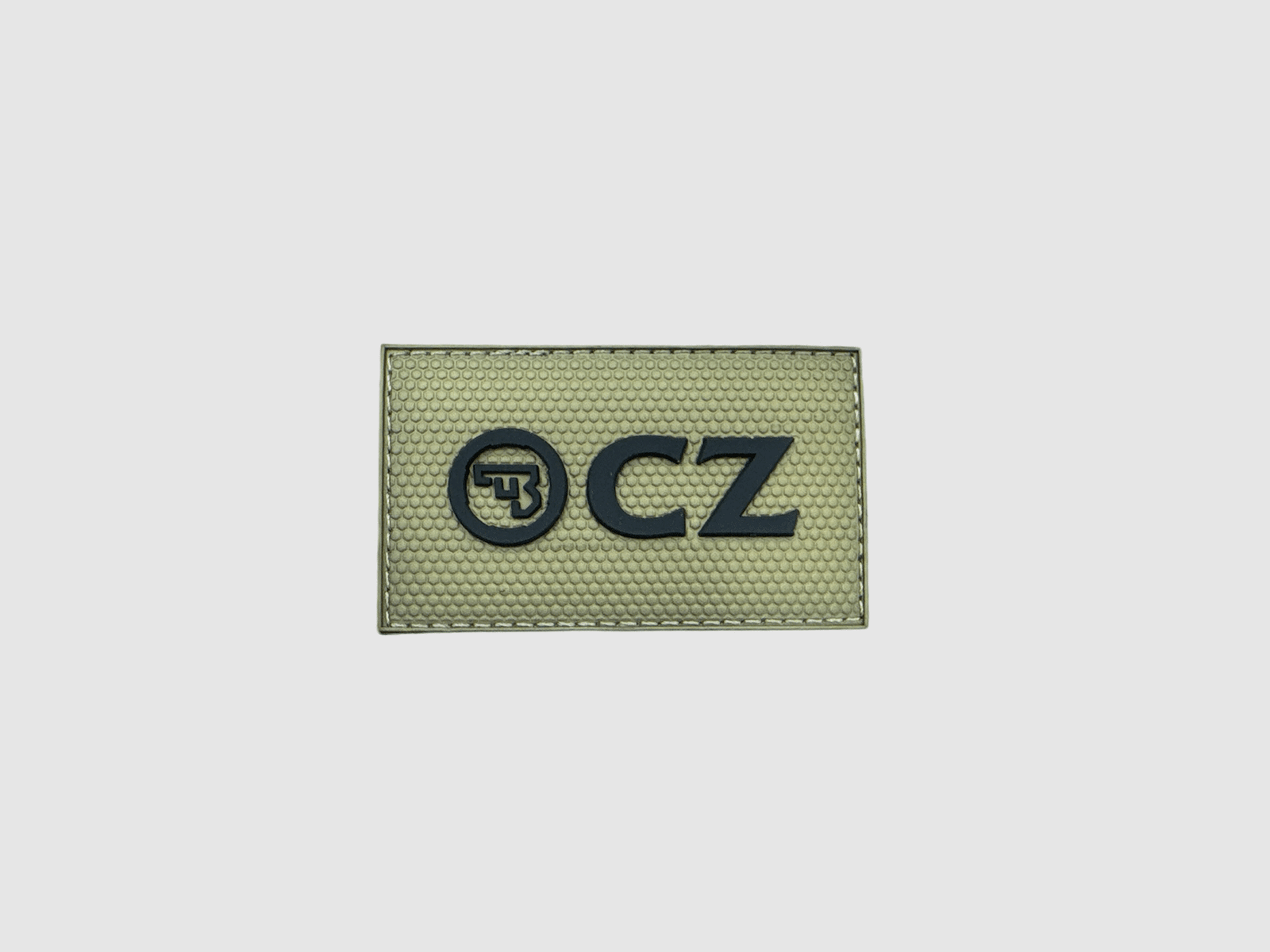 PATCH – CZ REKTANGULAR SCHWARZ/GRÜN (MIT VELCRO)
