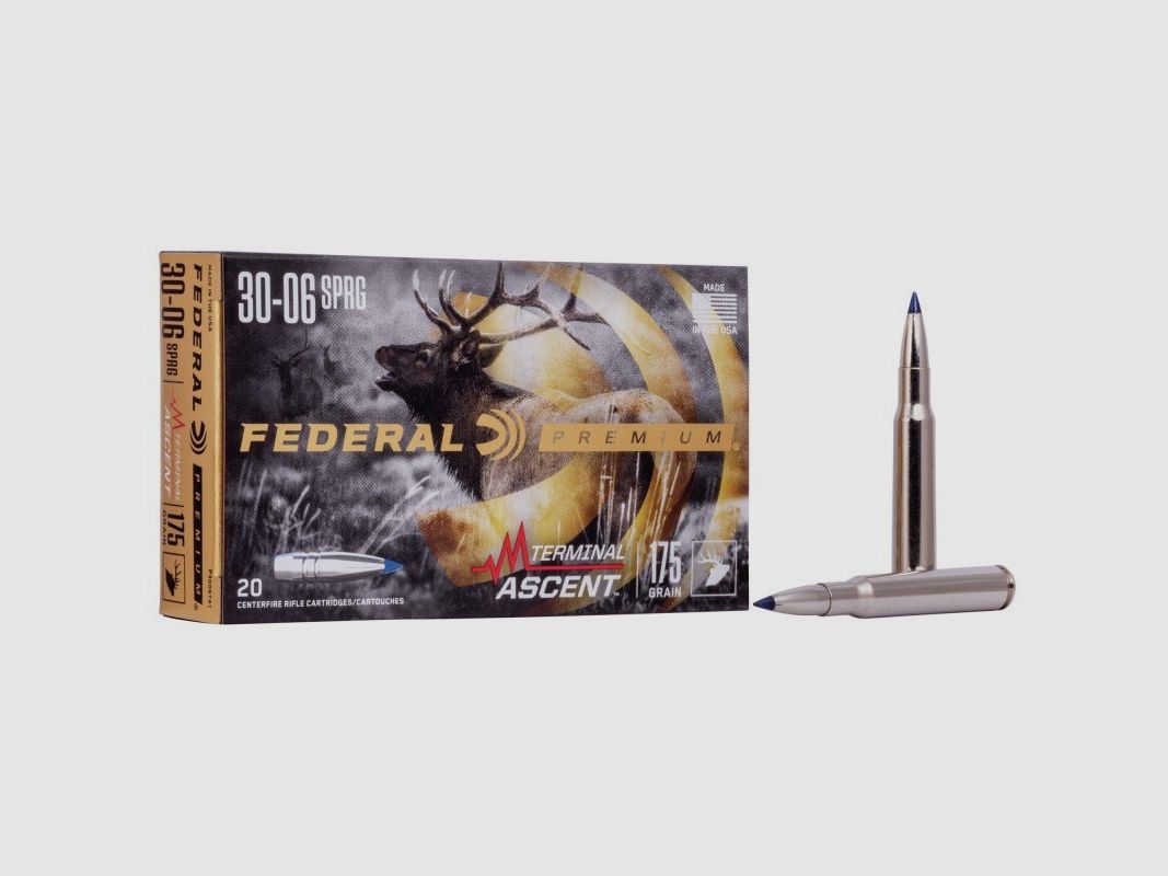 FEDERAL 30-06 Sprg TERMINAL ASCENT 175gr, Bild 1 von 2