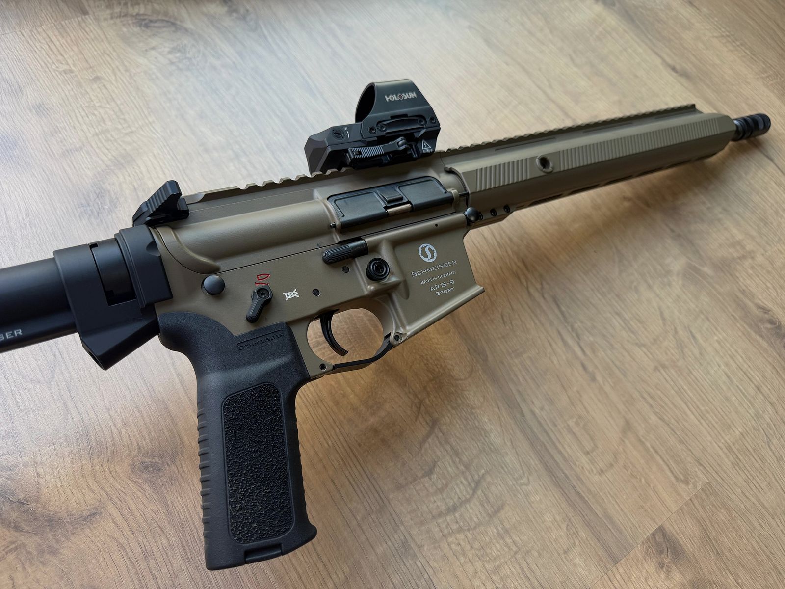 Schmeisser AR 15 - 9 // FDE // 14,5" // Sportivamente autorizzato