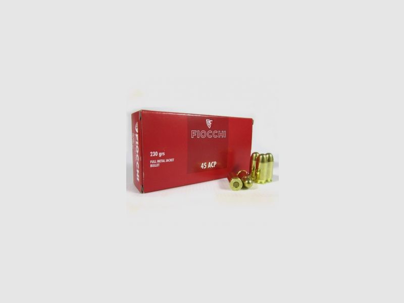 .45 ACP FMJ FIOCCHI