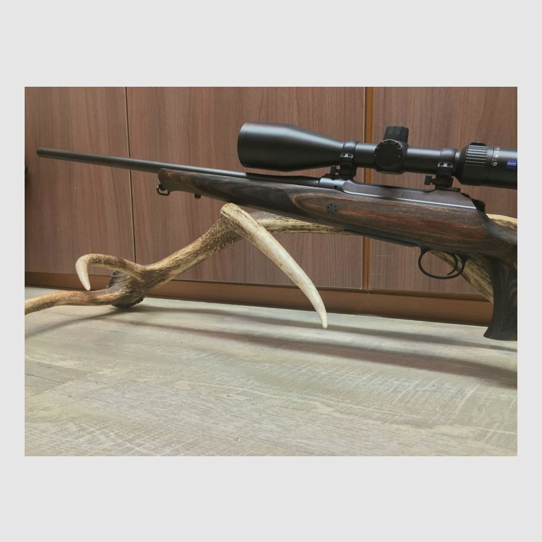 Sauer 101 GTI, mit Zeiss Conquest V4 3-12x56